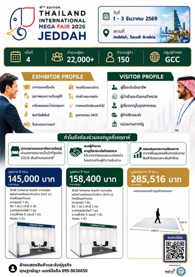 Thailand International Mega Fair 2026 – Jeddah (4th Edition)