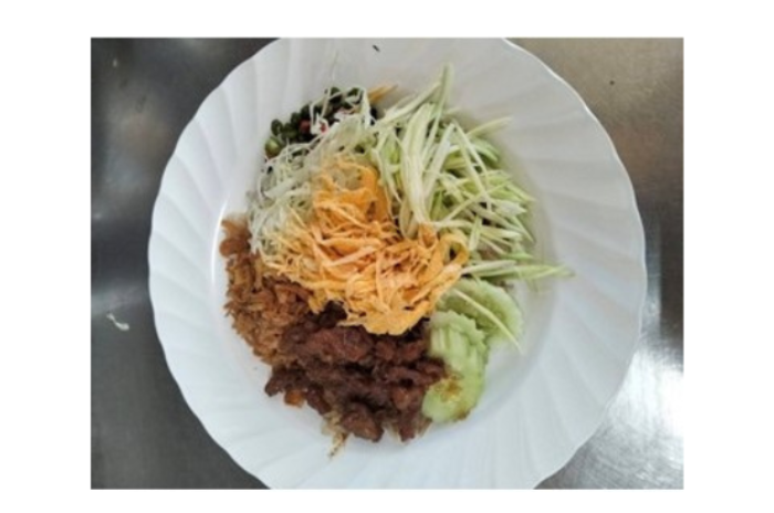 ร้านข้าวคลุกกะปิในลึก : สุราษฎร์ธานี