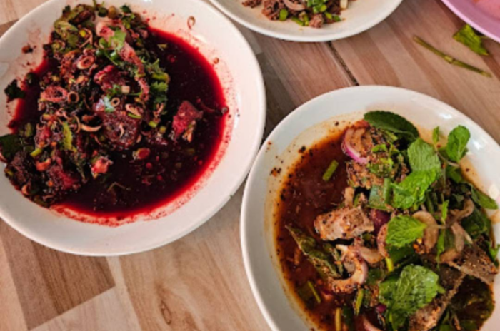 ลาบประตูม้า : ลำปาง